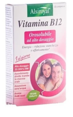 Vitamina b12 orosolubile 30 compresse