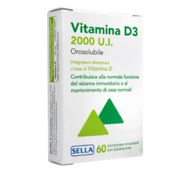 Vitamina d3 2000ui orosolubile 60cpr