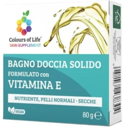 Vitamina e bagno doccia solido 80 g colours of life