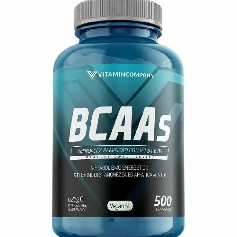 Vitamincompany new bcaas aminoacidi ramificati 500 compresse