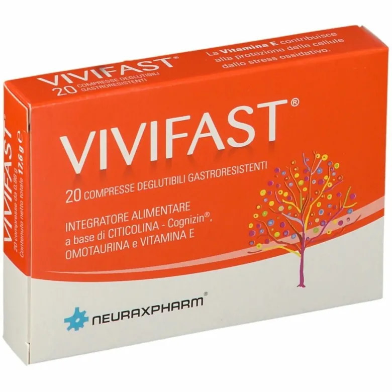 Vivifast Integratore Memoria 20 compresse