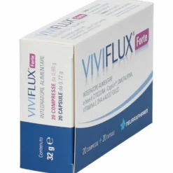 Viviflux forte 20 compresse gastroresistenti + 20 capsule liquid filler