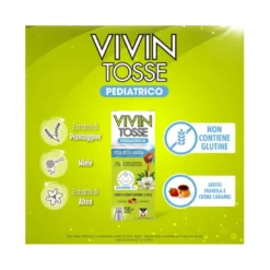 Vivin Tosse Pediatrico Sciroppo Tosse Secca e Grassa 150 ml