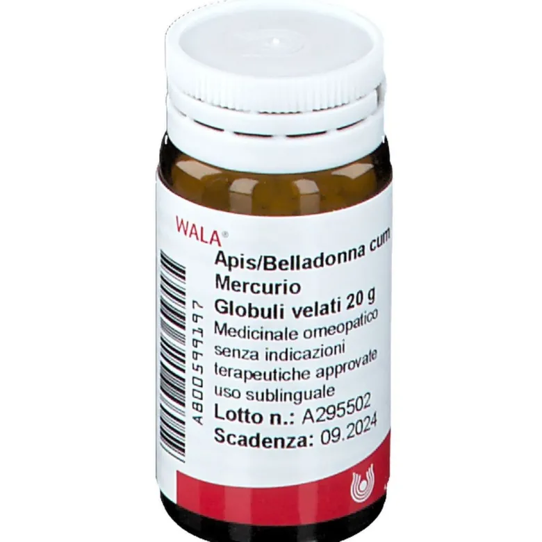 Wala Apis Belladonna Merc Globuli 20g