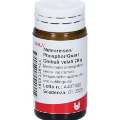 Wala Meteoreisen Phosphor Quarz 20g Globuli