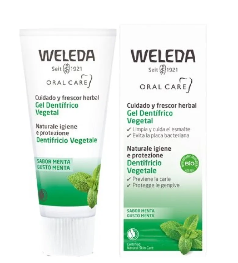 Weleda Gel Dentifricio Vegetale Gengive Infiammate 75 ml