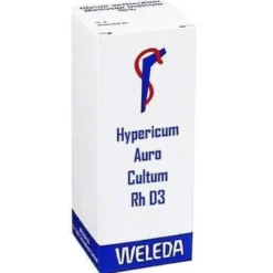 Weleda Hypericum Auro Cultum RH D3 Medicinale Omeopatico Gocce 20ml