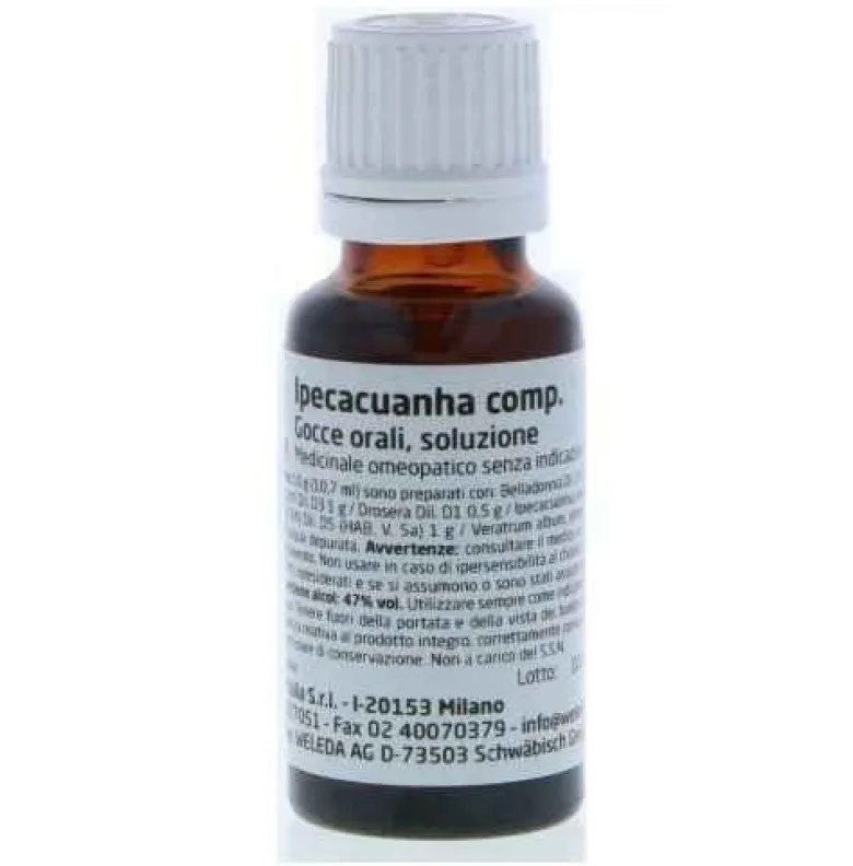 Weleda Ipecacuana Composta 20ml Diluzione Gocce