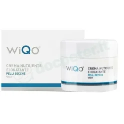 Wiqo crema nutriente ed idratante pelli secche viso 50 ml