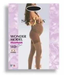 Wonder model mamam 140 sheer collant gestante sabbia s