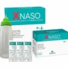 Xnaso soluzione salina con peg 3350 e sali per irrigazione nasale 30 bustine + 1 erogatore