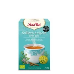 Yogi tea sollievo e vigore della gola 31 g