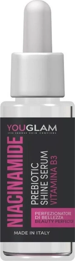 Youglam niacinamide prebiotic shine serum 30ml