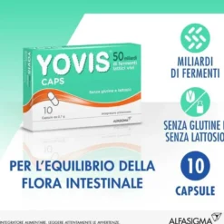 Yovis Caps 50 miliardi di Fermenti Lattici Vivi 10 capsule