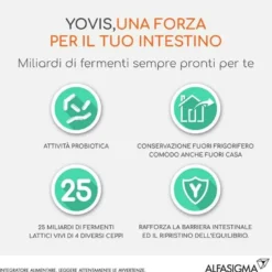 Yovis 25 miliardi di Fermenti Lattici Vivi 10 flaconcini