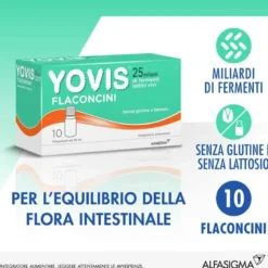 Yovis 25 miliardi di Fermenti Lattici Vivi 10 flaconcini