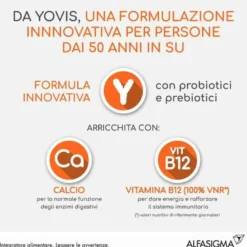 Yovis Rigenera 50+ Integratore Fermenti Lattici 10 bustine