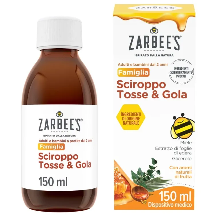 Zarbee's Sciroppo Tosse e Gola 150ml