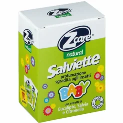 Z care natural baby salviette 10 pezzi