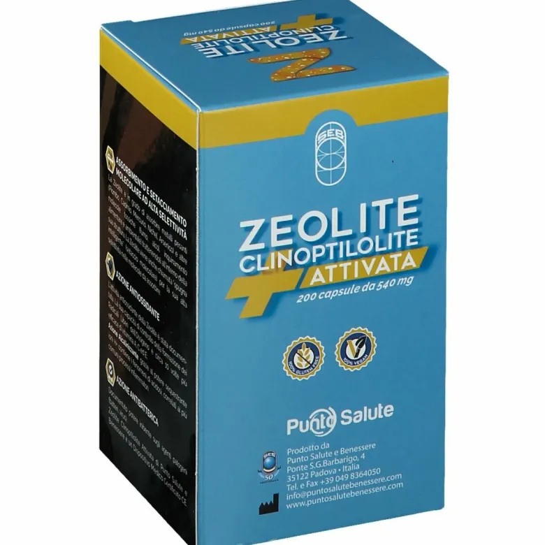 Zeolite attivata 200 capsule 108g