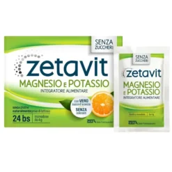 Zetavit Magnesio Potassio Senza Zuccherro 24 Bustine