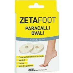 Zfoot paracalli ovali lattice 9 pezzi