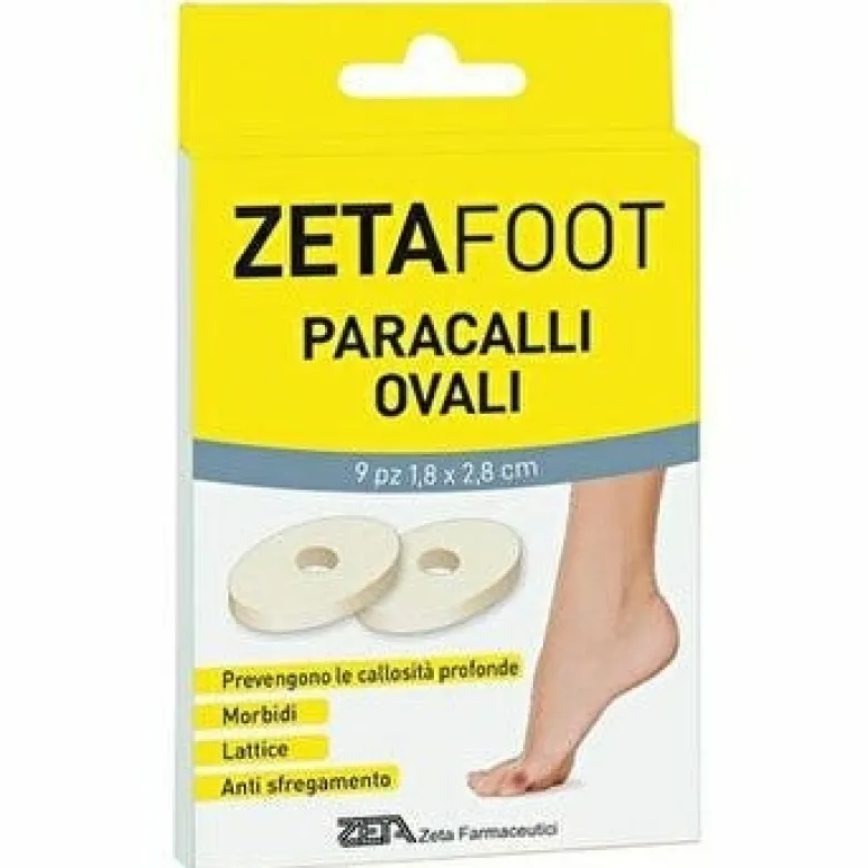 Zfoot paracalli ovali lattice 9 pezzi