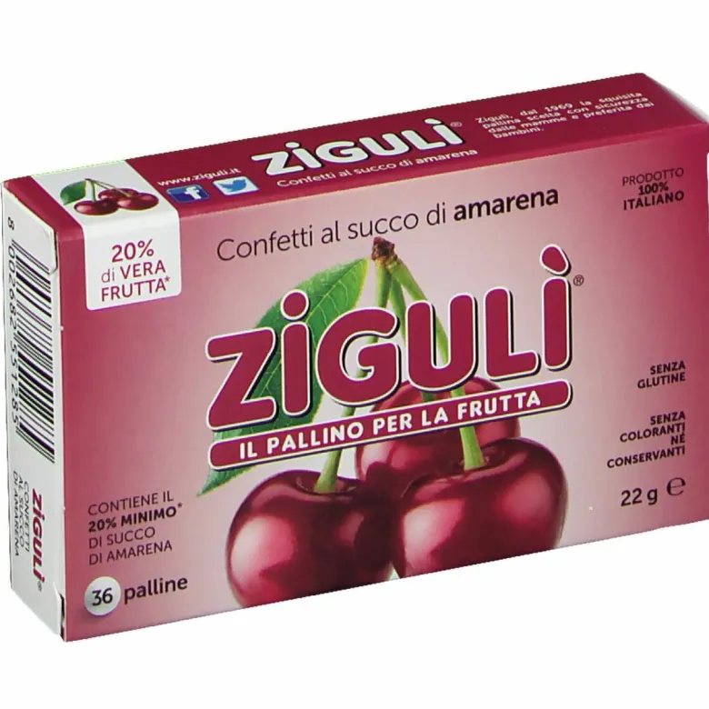 Ziguli Gusto Amarena 36 palline