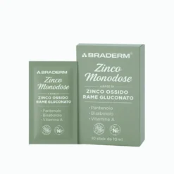 Zinco Monodose 10 Stick da 10 ml Braderm