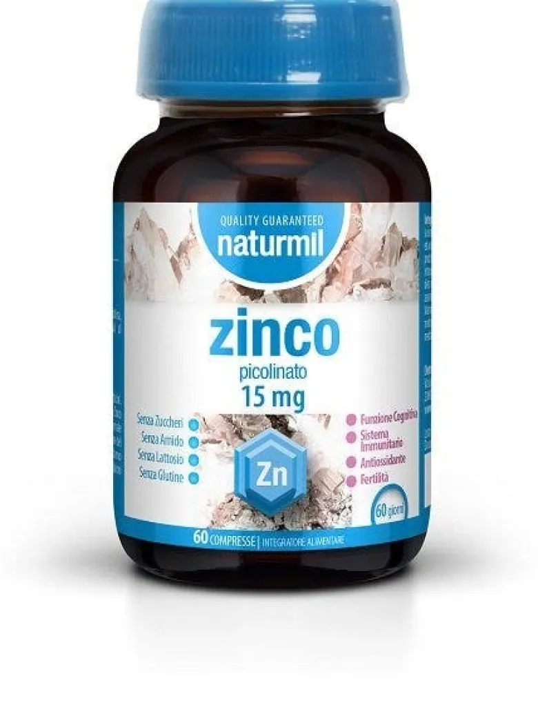 Zinco picolinato 15mg 60 compresse