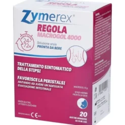 Zymerex regola macrogol 4000 20 bustine da 20ml